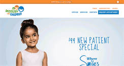 Desktop Screenshot of dentistry4childrenva.com